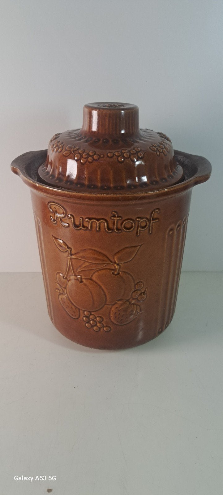 Grote West-Germany Rumtopf in nette staat, Ophalen of Verzenden