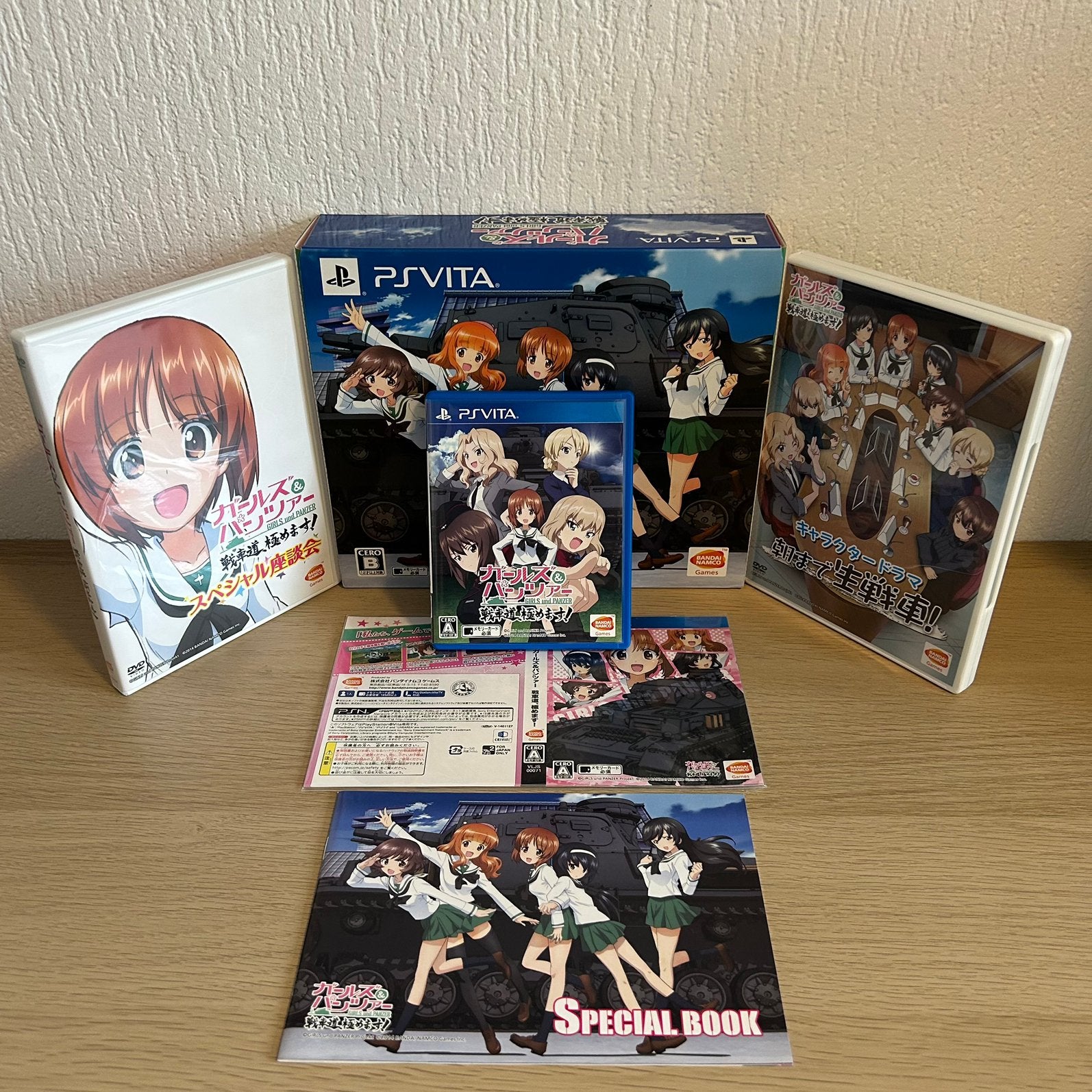 Girls und Panzer: Senshado Kiwamemasu! Limited Ed. PS Vita, 1 speler, Verzenden, Zo goed als nieuw, Vanaf 12 jaar