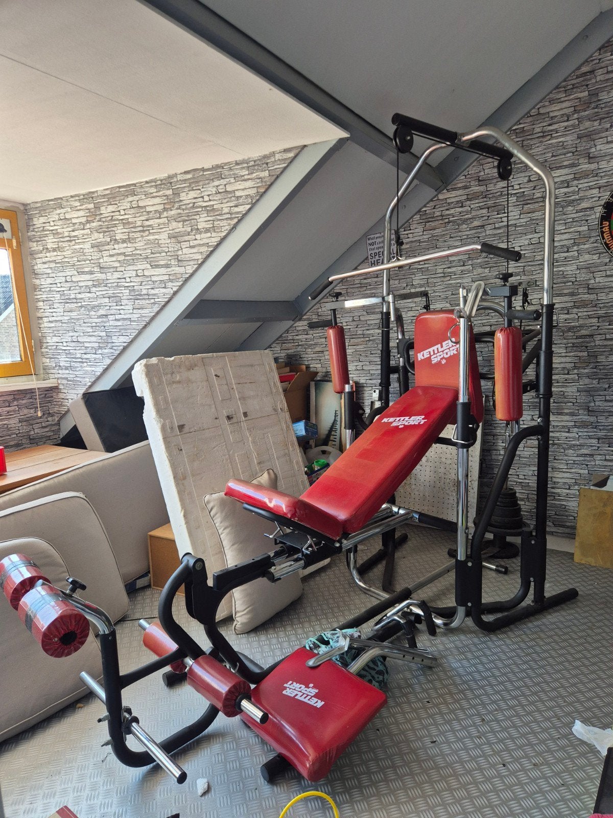 Kettler Sport Body-Building-Center - Complete Krachtstation, Ophalen, Gebruikt, Benen, Overige typen
