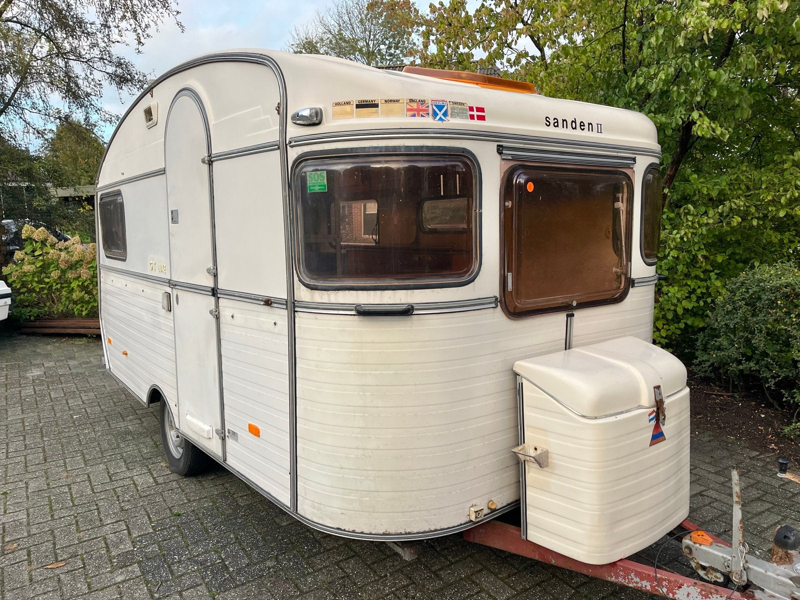 Constructam Coral oldtimer 1975 600kg GAVE BODEM 5m 4 pers., Overige merken, Omvormbare zithoek, Treinzit, Particulier
