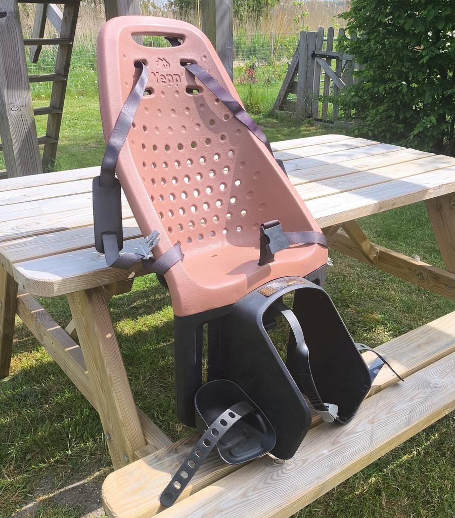 Yepp kinderstoel fiets - Stoer vintage model, Ophalen, Zo goed als nieuw, Achterzitje, Yepp
