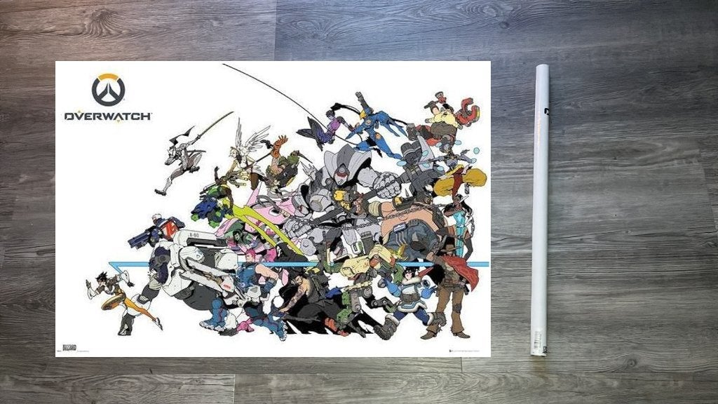 Overwatch Battle - Maxi Poster 61 x 90 cm., Verzamelen, Posters, Ophalen of Verzenden, Nieuw, A1 t/m A3, Film en Tv