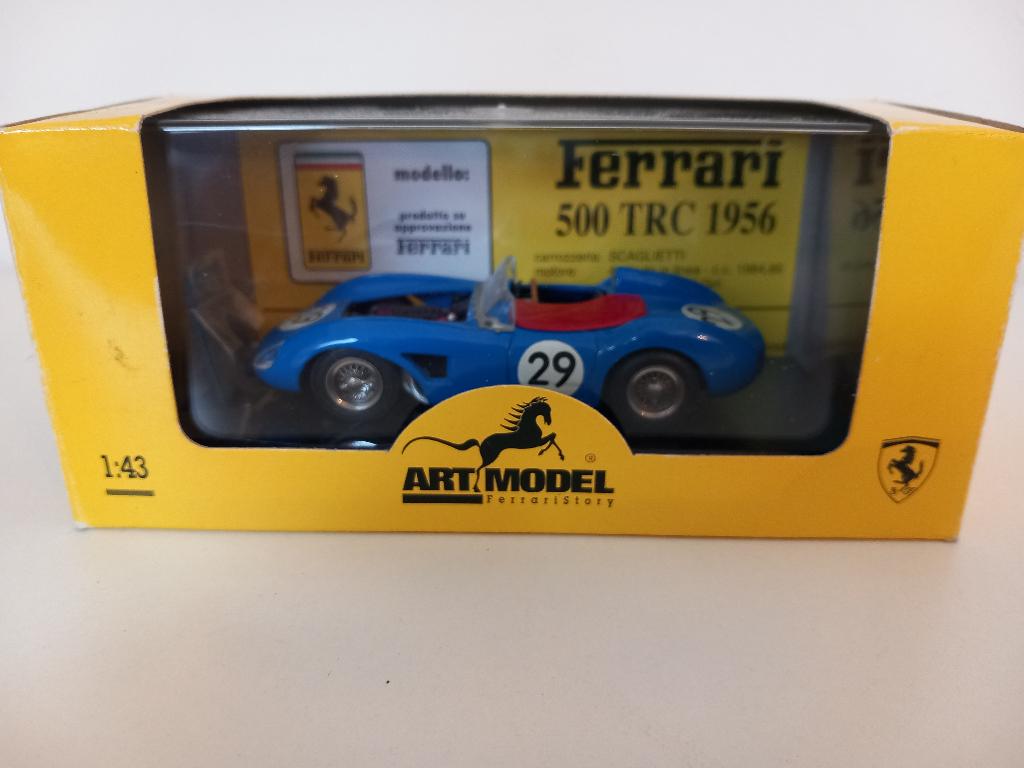 Art Model 1:43 Ferrari 500 TRC 1956 ART019, Hobby en Vrije tijd, Modelauto's | 1:43, Zo goed als nieuw, Auto, Overige merken, Ophalen of Verzenden