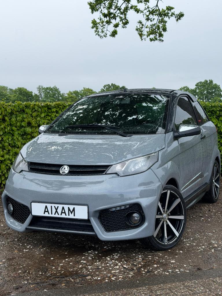 Aixam | Coupé GTI | Nardo Grey | OPENDAK | NIEUWSTAAT 45KM, Diversen, Ophalen, 46 km of meer, Overige merken, 16 km/u of meer