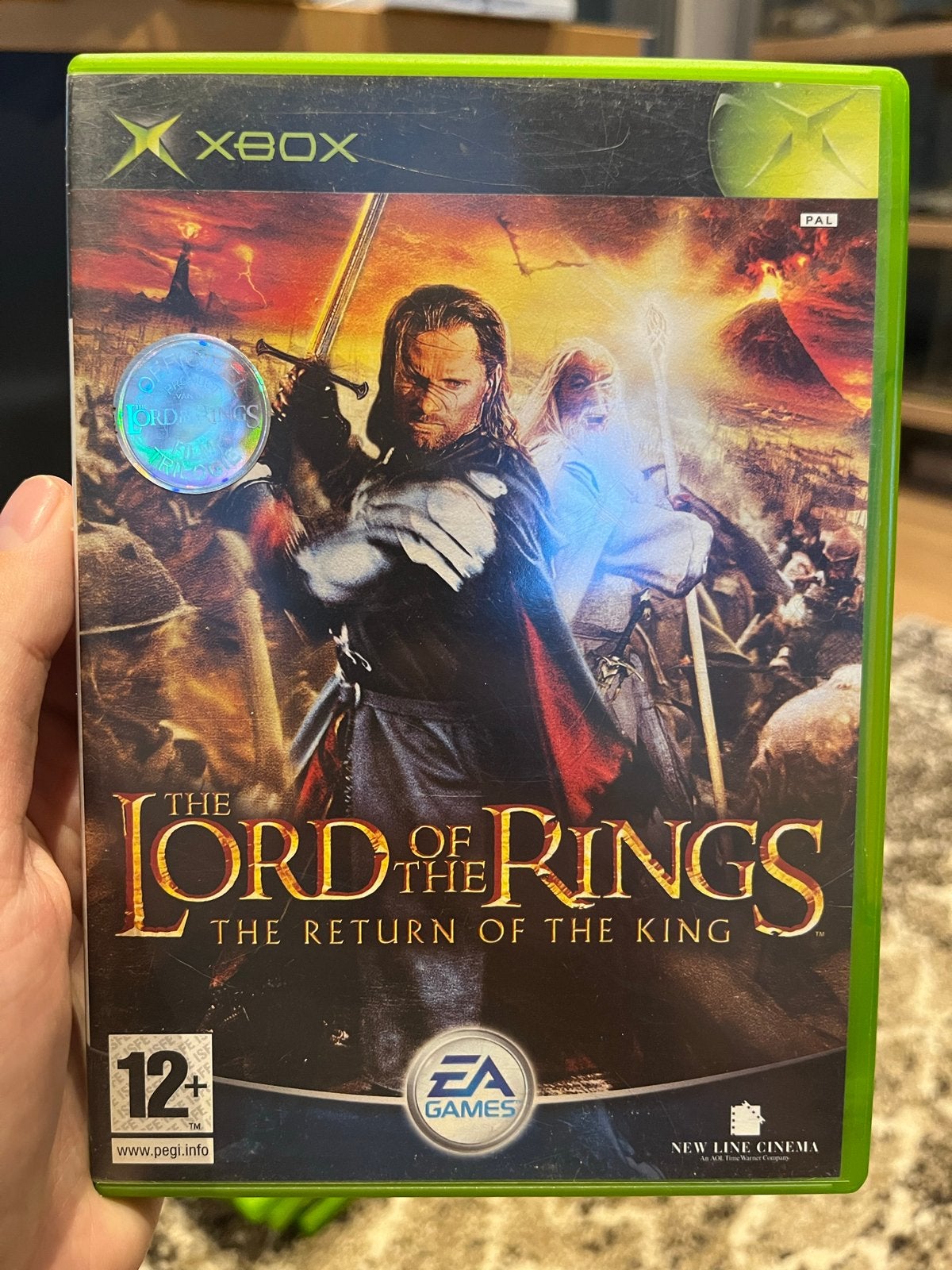 The Lord of the Rings: The Return of the King - Xbox, Avontuur en Actie, Gebruikt, 2 spelers, Eén computer