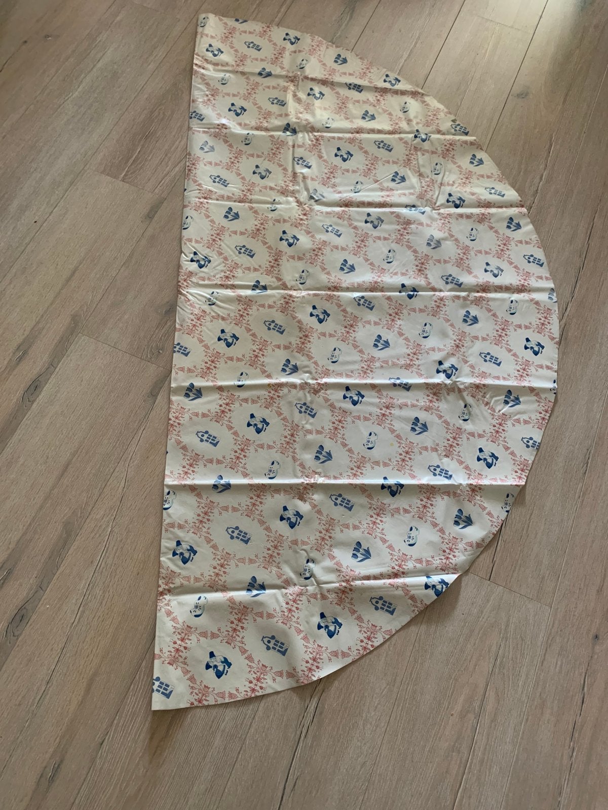 Tafelzeil rond, Ophalen of Verzenden, Zo goed als nieuw, Rond