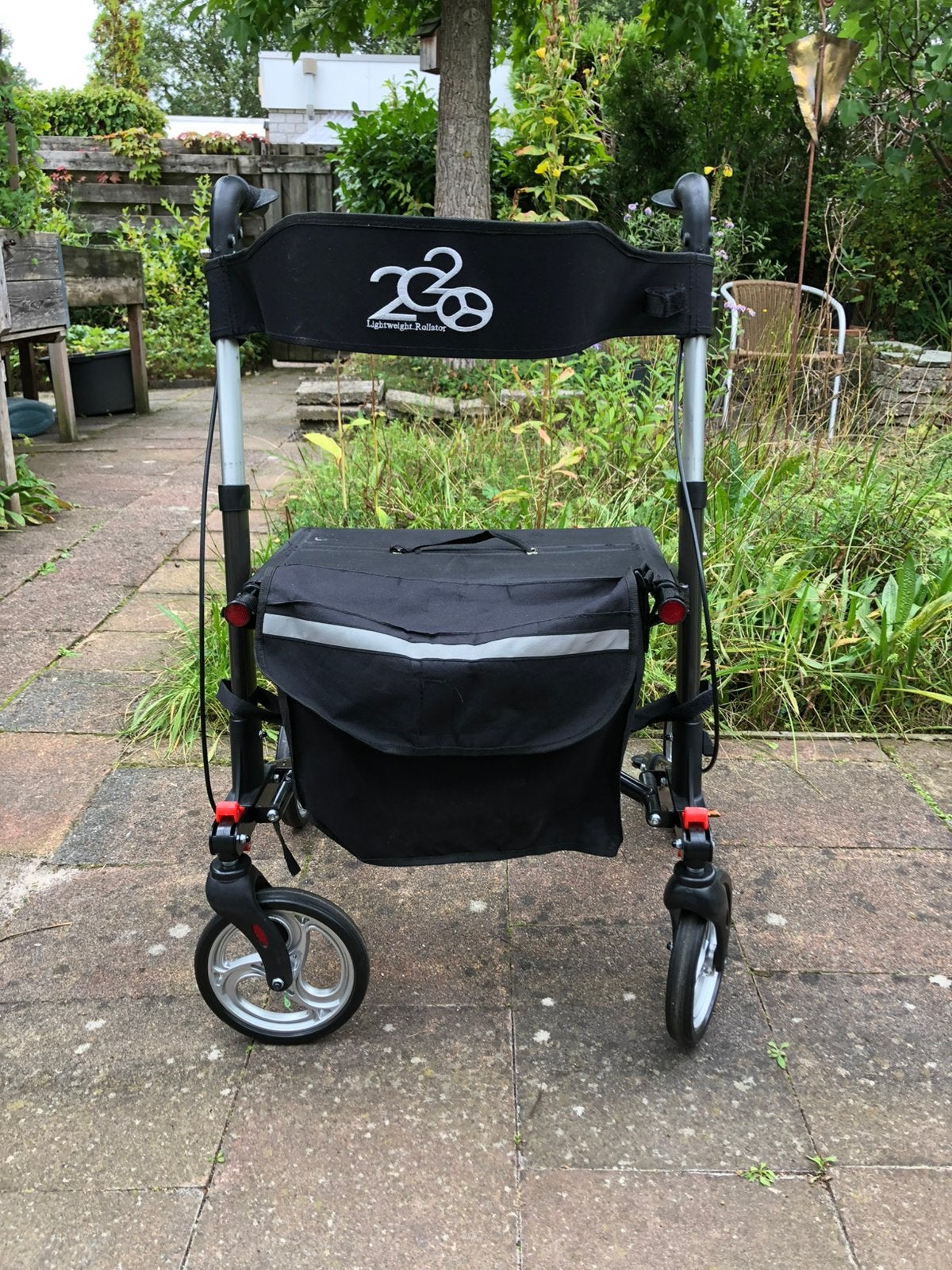 Rollator dubbel opvouwbaar, Ophalen, Opvouwbaar, Gebruikt