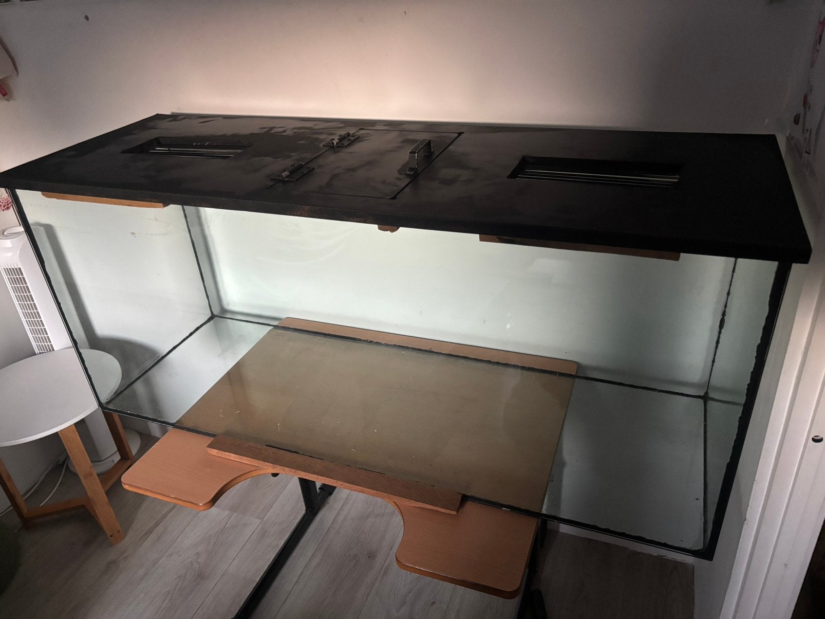 Diervriendelijke terrarium+alle benodigdheden+hamste, Dieren en Toebehoren, 110 cm of meer, Hok, Ophalen, Minder dan 60 cm