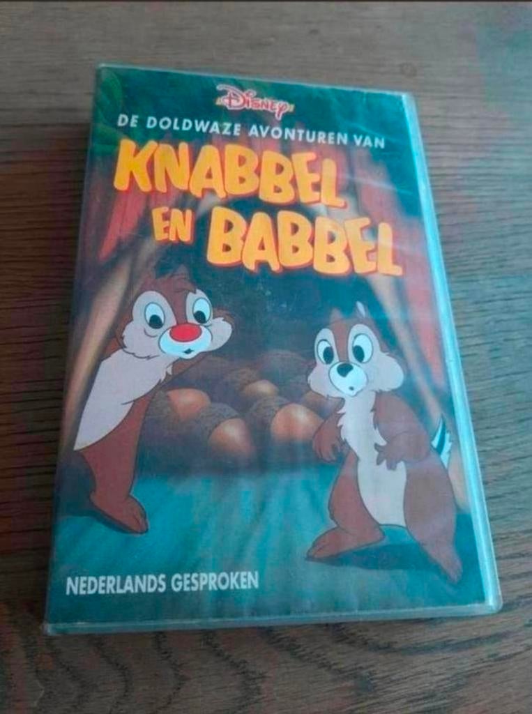 Disney de doldwaze avonturen van Knabbel en Babbel, Alle leeftijden, Ophalen of Verzenden, Gebruikt