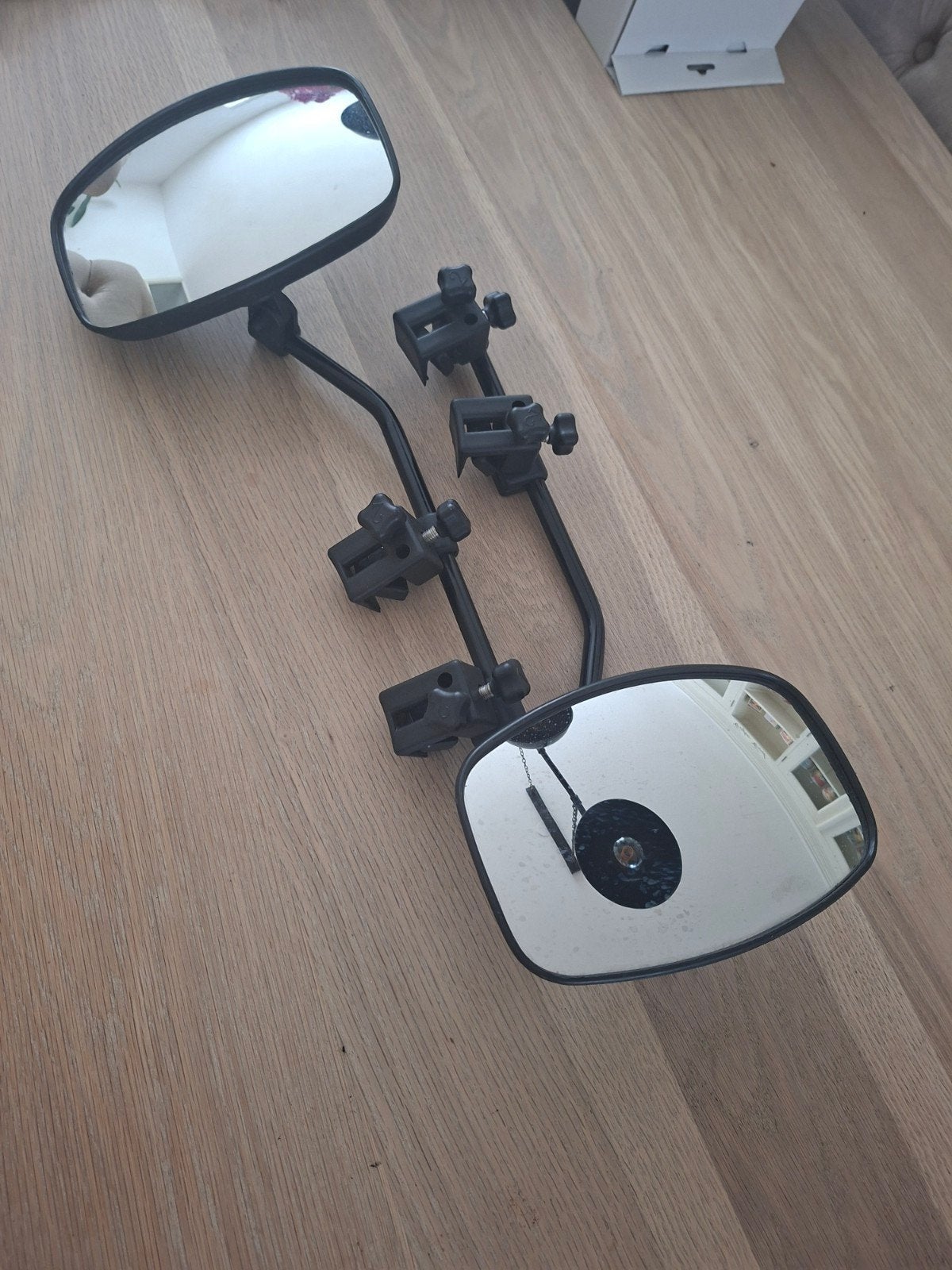Emuk extra brede caravan spiegels, Caravans en Kamperen, Caravan accessoires, Zo goed als nieuw, Ophalen of Verzenden