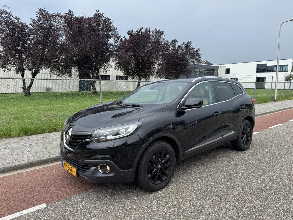 Renault Kadjar 1.2 TCe Intens Black-edition/Leer/Airco/Cruis, Kadjar, Gebruikt, 4 cilinders, 1198 cc