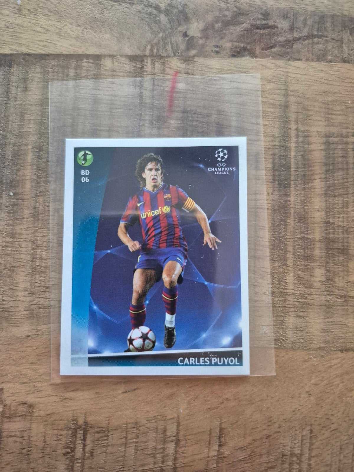 Panini Carles Puyol 2009/2010, Ophalen of Verzenden, Nieuw, Plaatje