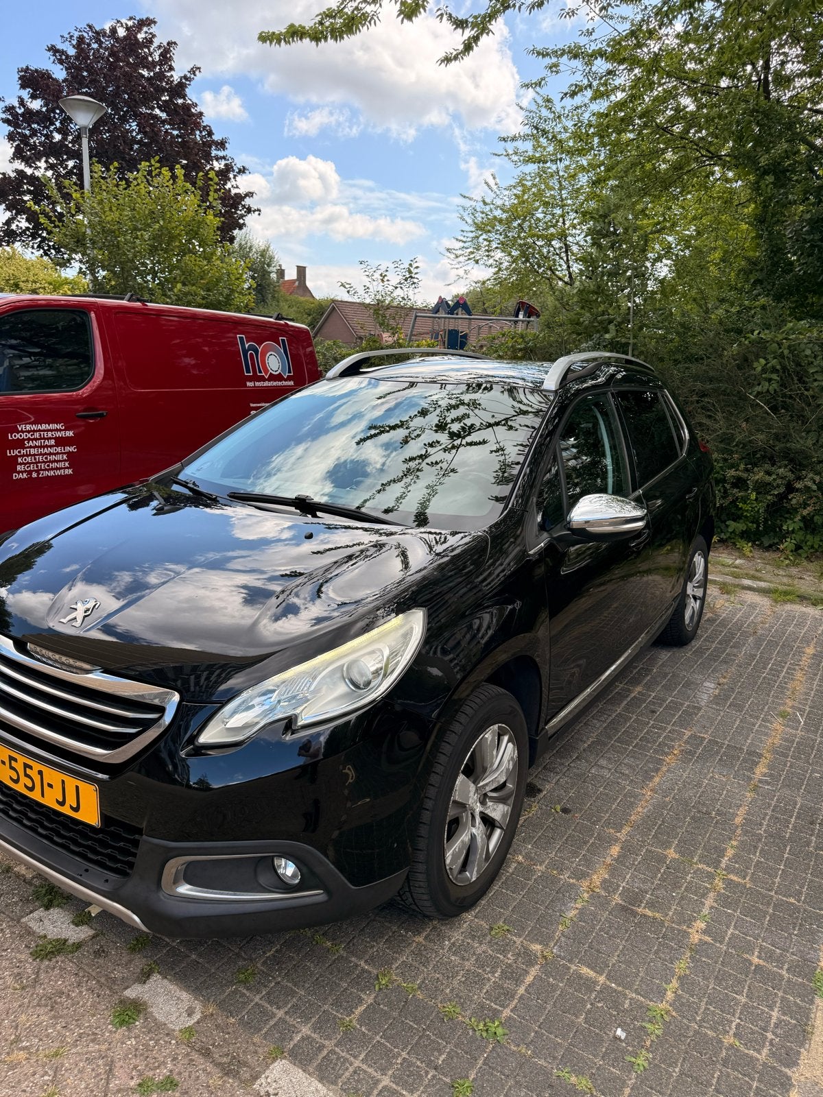 Peugeot 2008 1.6 VTI 88KW/120PK 2014 Zwart, Voorwielaandrijving, Zwart, 4 cilinders, 1270 kg