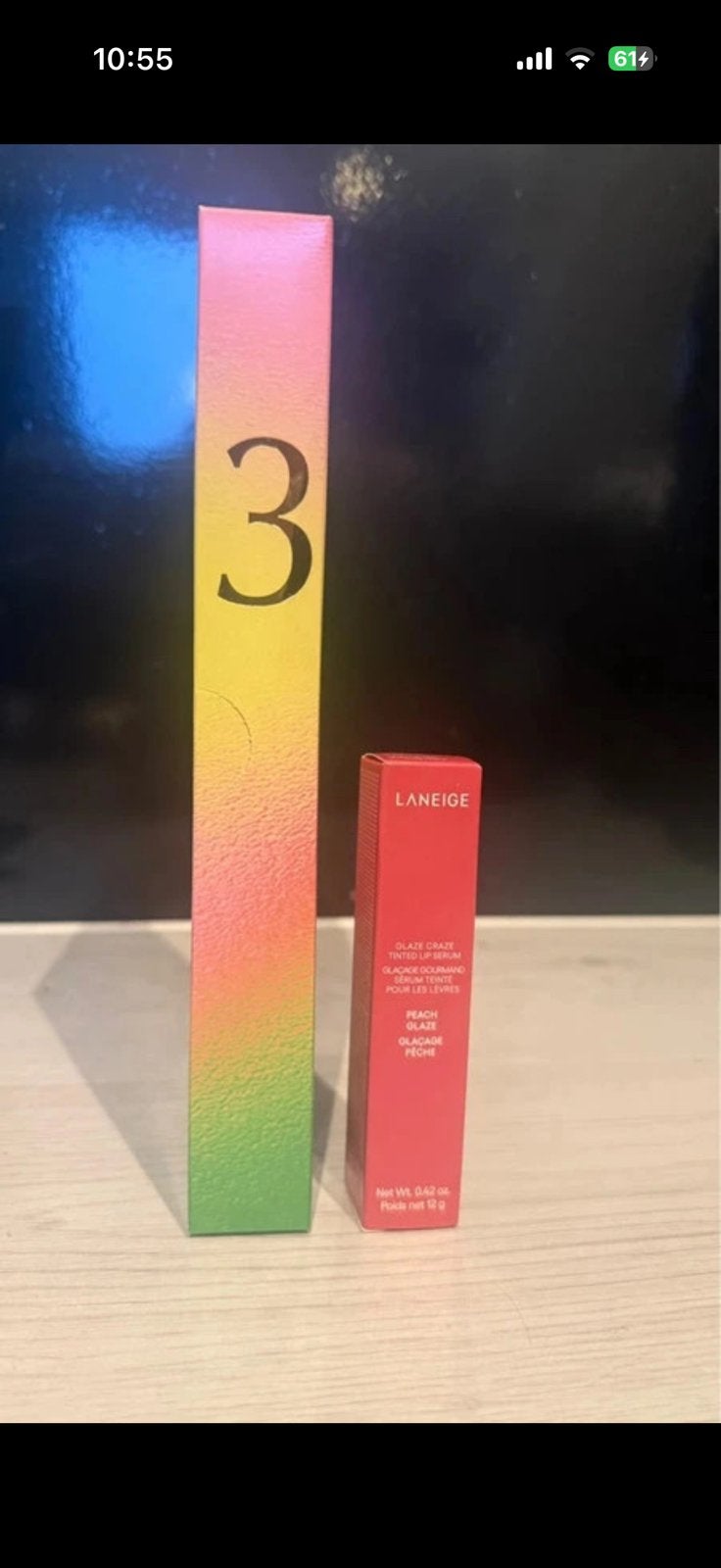 Laneige tinted lip serum vakje 3 Bijenkorf adventskalender, Lippen, Ophalen of Verzenden, Zo goed als nieuw, Make-up