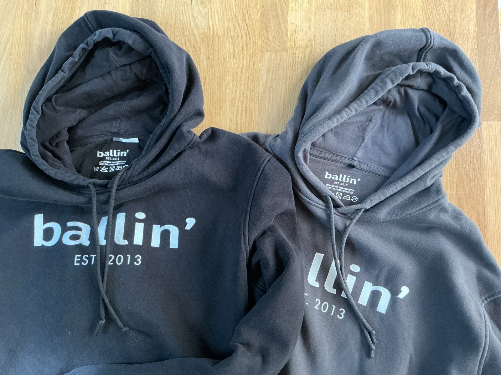 Ballin' Amsterdam Hoodies - Maat XL - Zwart & Grijs, Kleding | Heren, Truien en Vesten, Ophalen of Verzenden, Gedragen, Maat 56/58 (XL)