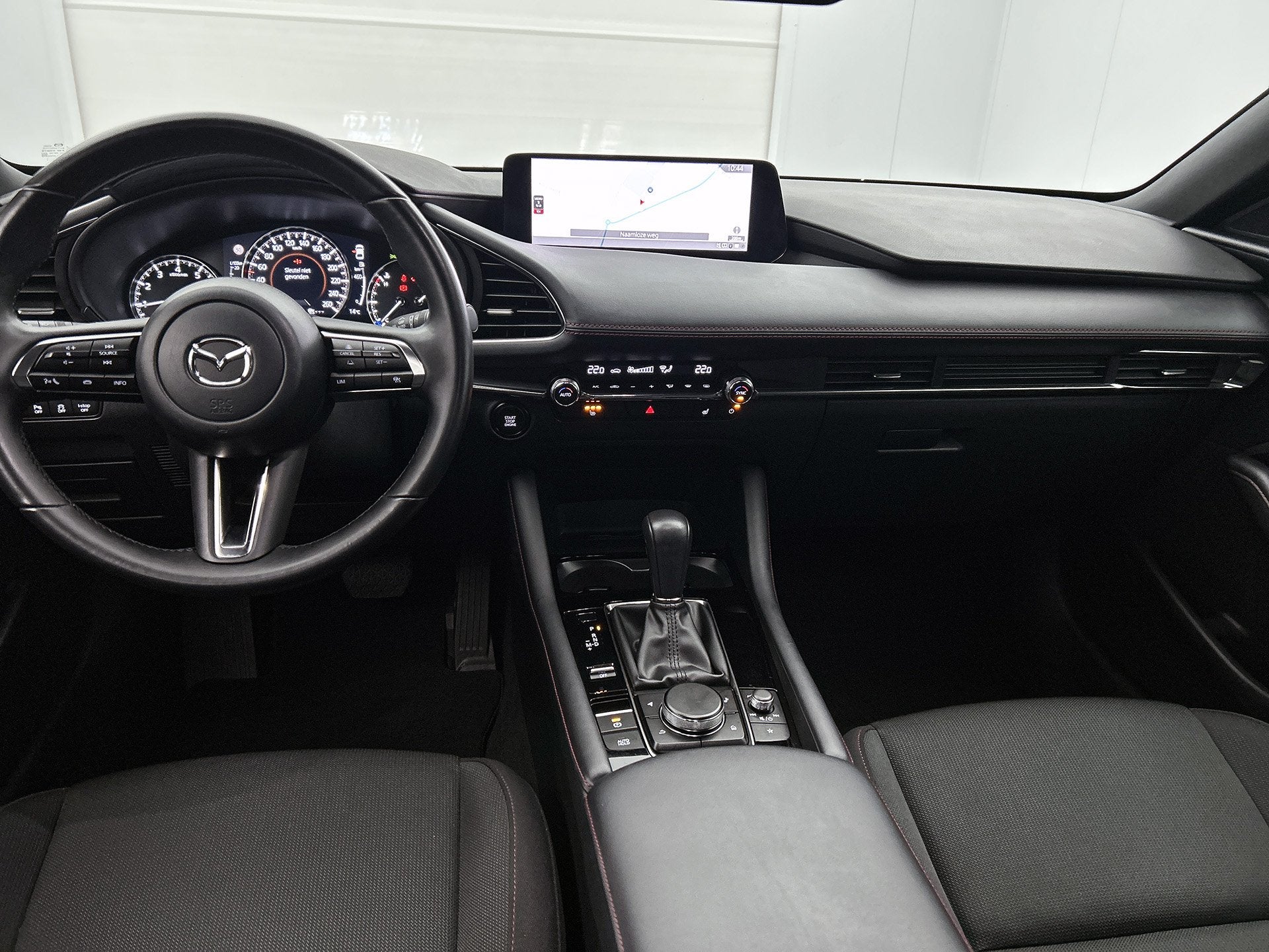 Mazda 3 2.0 e-SkyActiv-G M Hybrid 122 Homura automaat | RIJK, Auto's, 12 maanden, Stof, Gebruikt, 4 cilinders