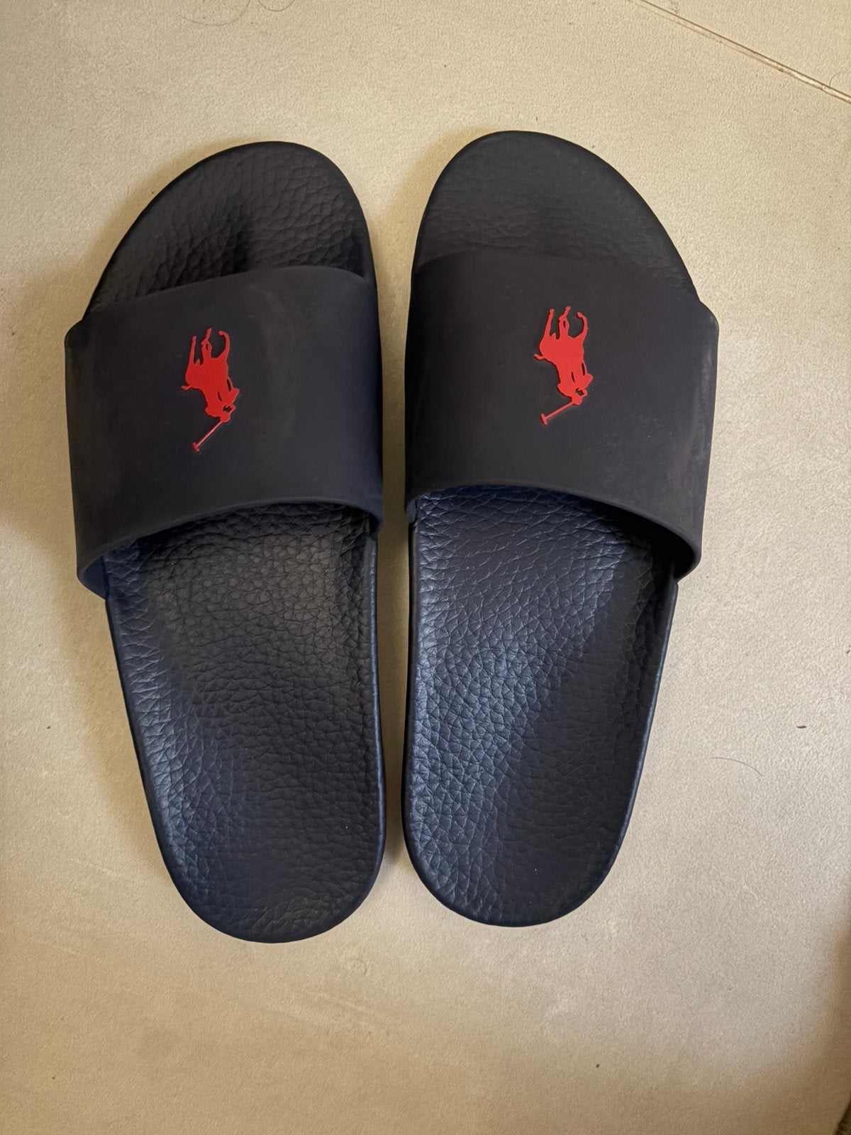 Polo Ralph lauren slippers maat 44, Ophalen of Verzenden, Overige maten, Blauw