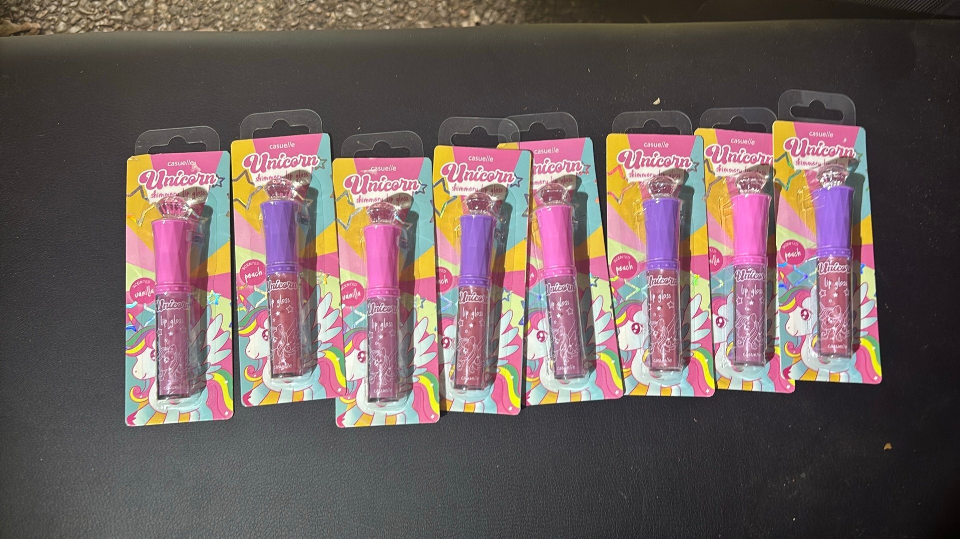 Unicorn lipgloss 8x, Sieraden, Tassen en Uiterlijk, Uiterlijk | Mondverzorging, Ophalen of Verzenden, Zo goed als nieuw, Lipbalsem