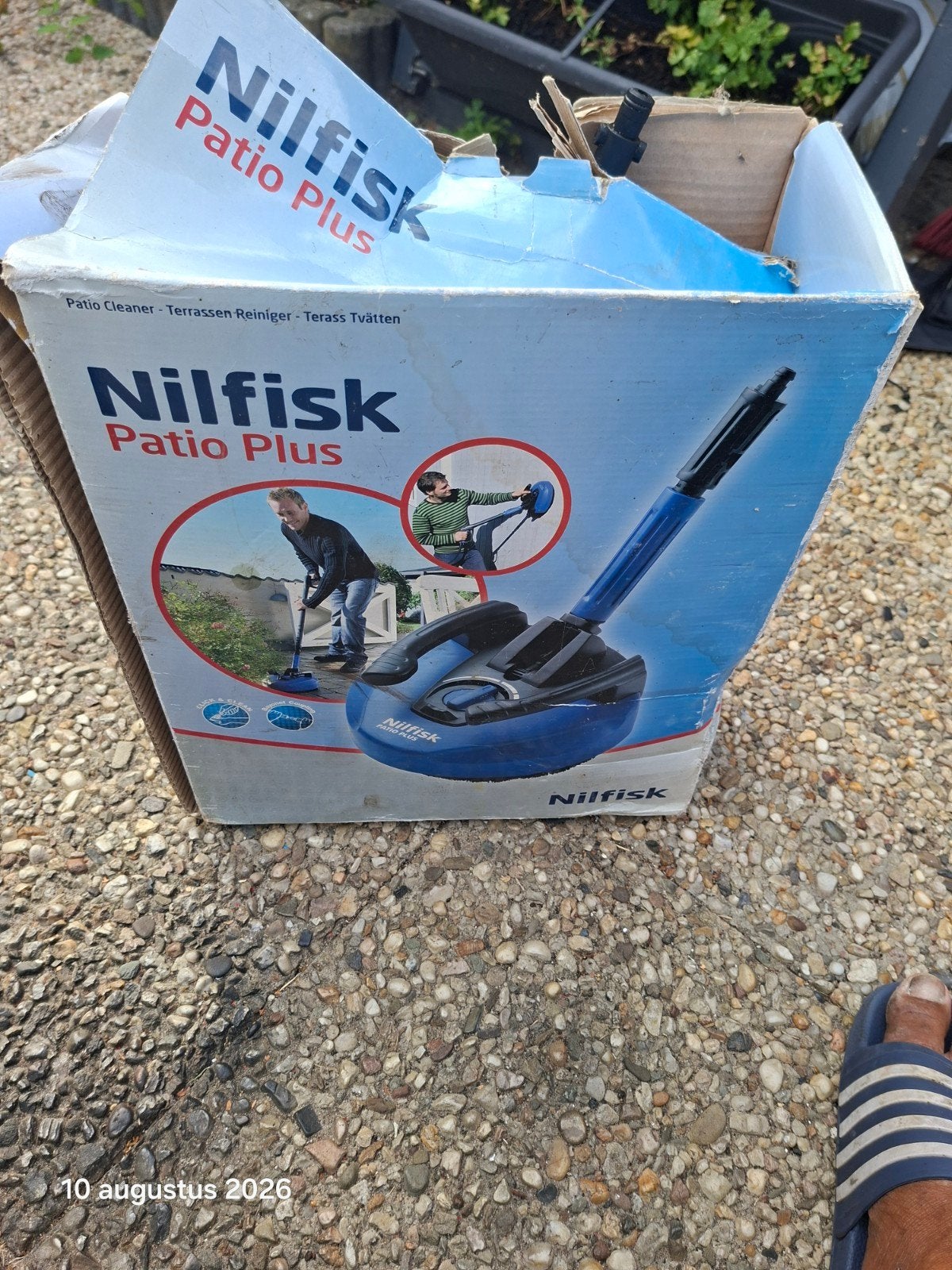 Nilfisk Patio Plus Terrasreiniger - Nooit gebruikt, Ophalen of Verzenden, Nieuw, Elektrisch, Nilfisk