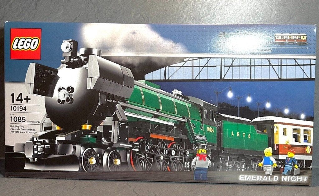 LEGO Emerald Night Train - 10194, Ophalen, Overige thema's, Nieuw, Complete set