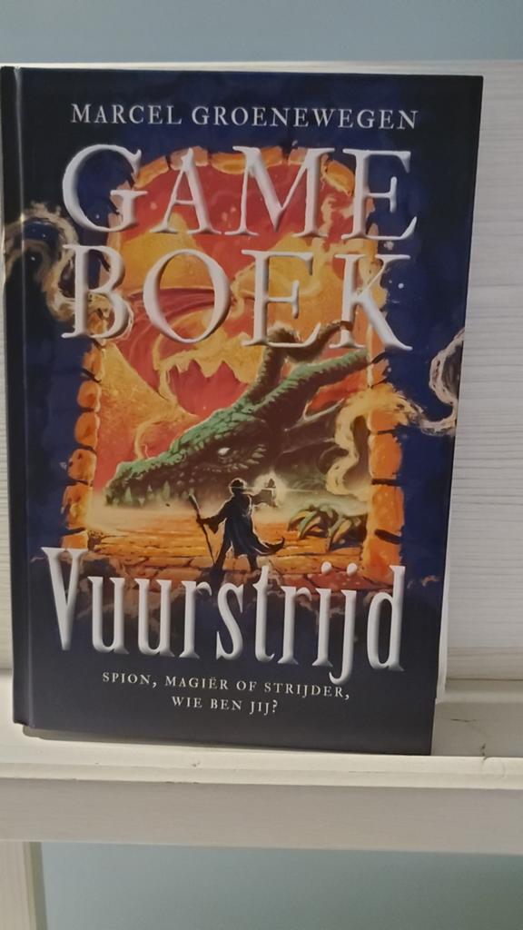 Gameboek Vuurstrijd - Marcel Groenewegen, Ophalen of Verzenden, Zo goed als nieuw