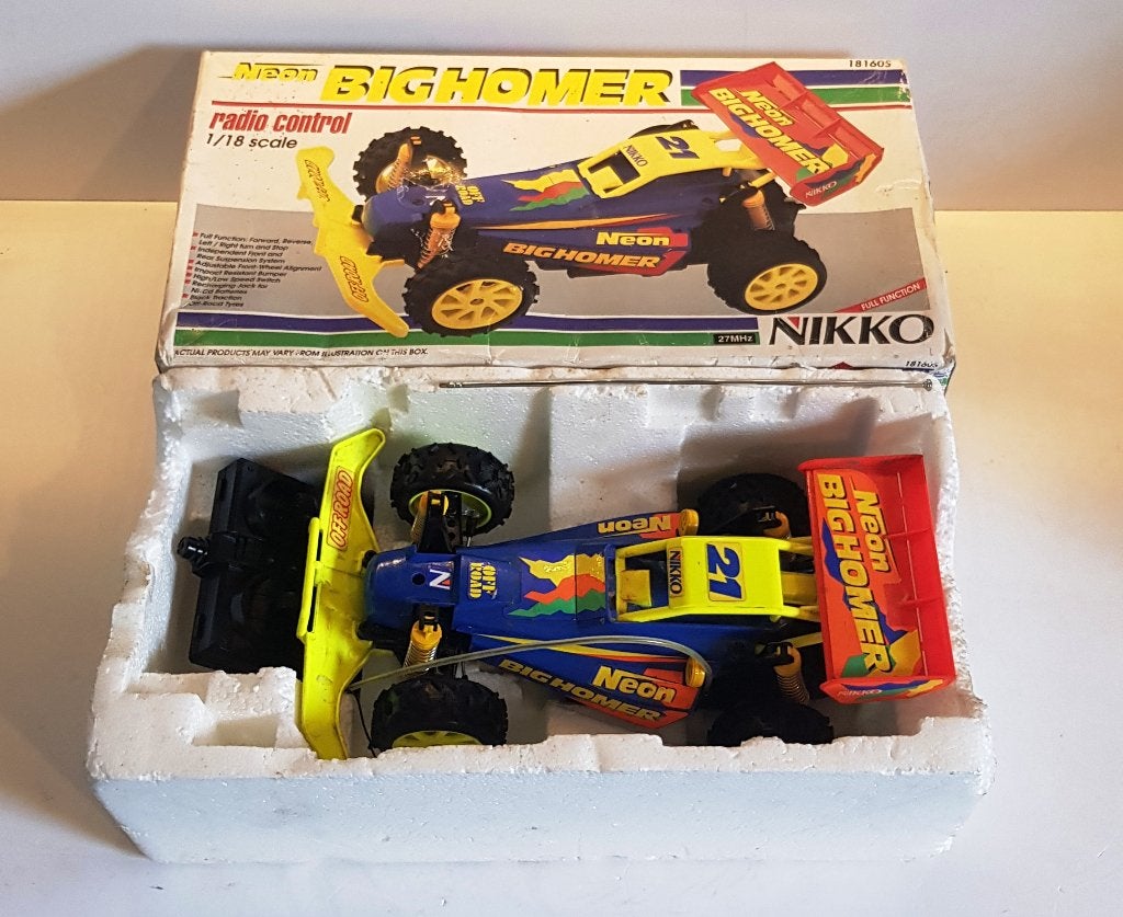Vintage Nikko Neon Bighomer in een nette en werkende staat, Elektro, Gebruikt, Verzenden, Auto offroad
