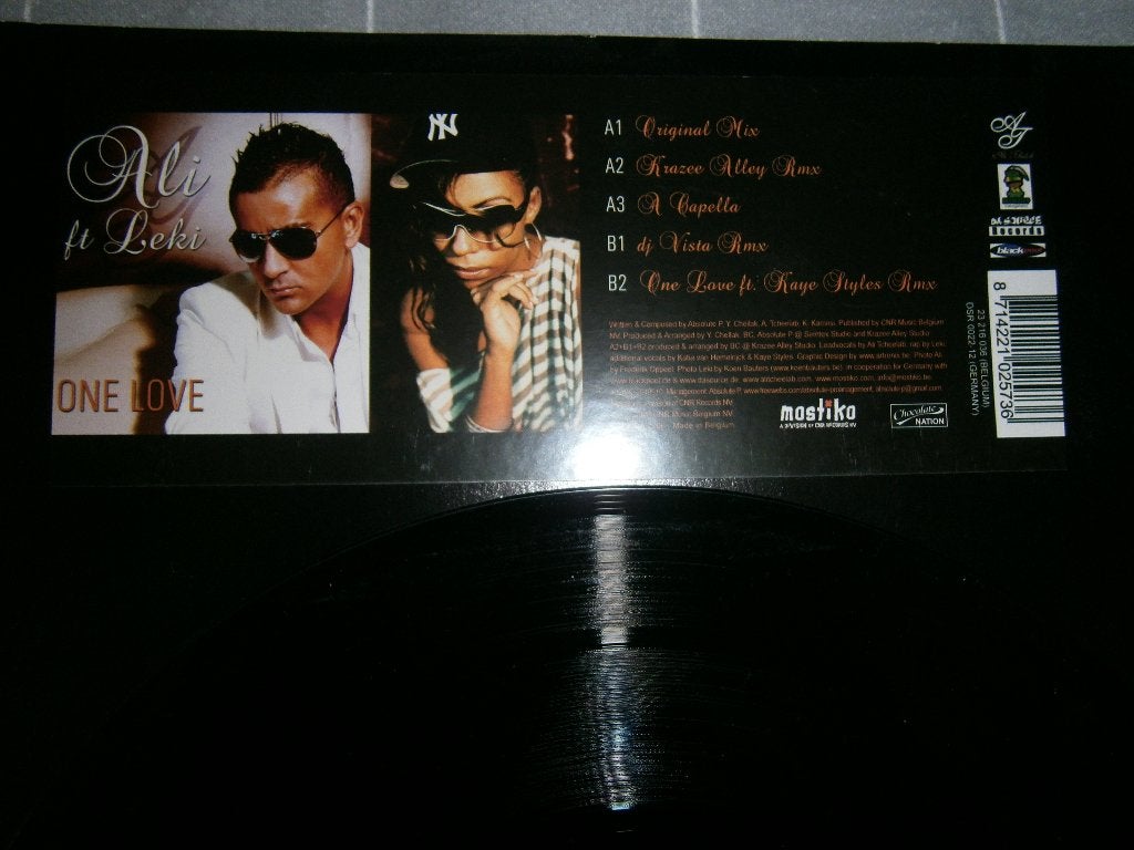 Ali featuring Leki – One Love. 2006. Mostiko. Hiphop Hip Hop, Ophalen, Import, Zo goed als nieuw, 12 inch