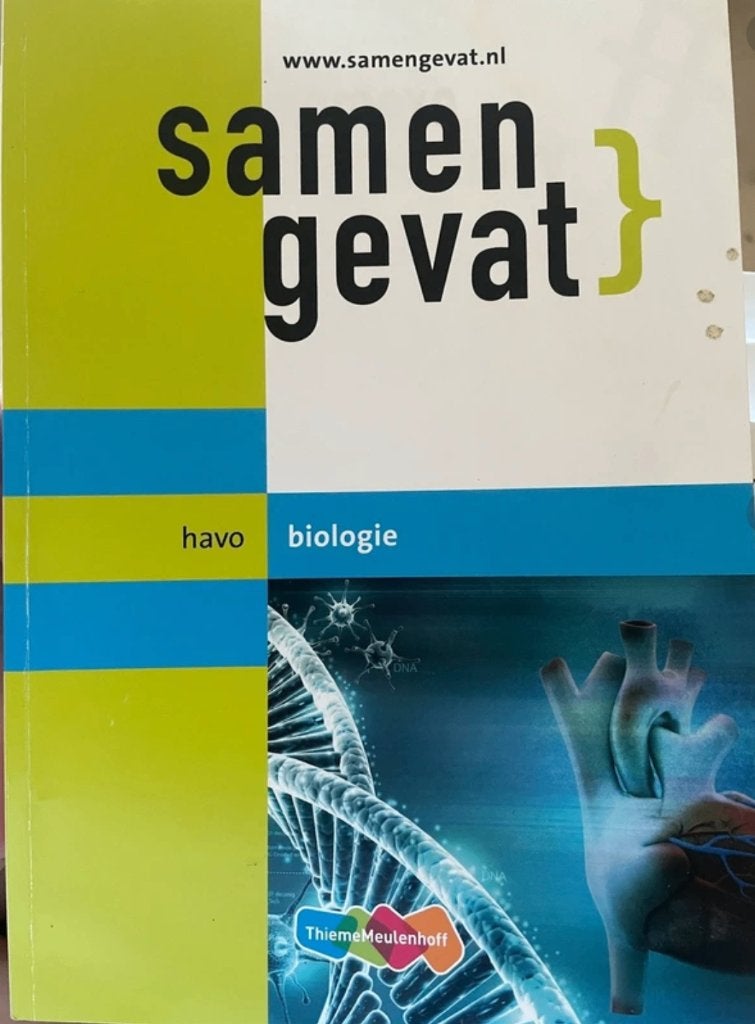 Samengevat havo biologie, Boeken, Schoolboeken, Biologie, HAVO, Ophalen of Verzenden, Zo goed als nieuw