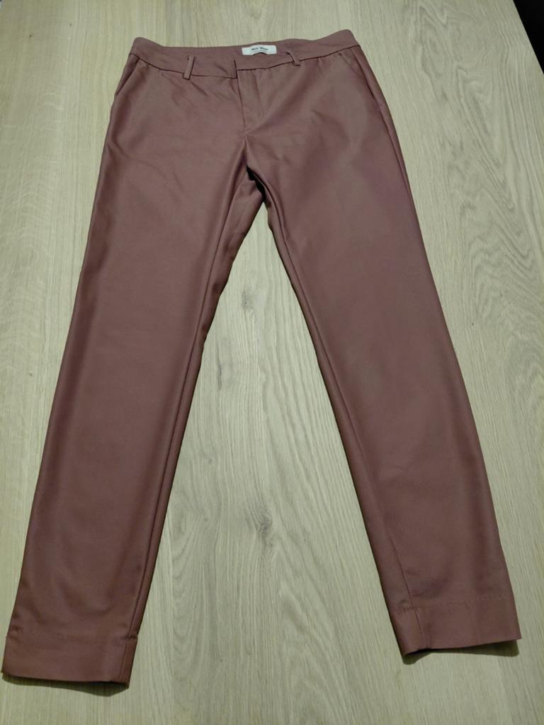 MOS MOSH ,broek, i.g.st,  42 ,oud rose,bordeaux, MOS MOSH, Overige kleuren, Maat 42/44 (L), Ophalen of Verzenden