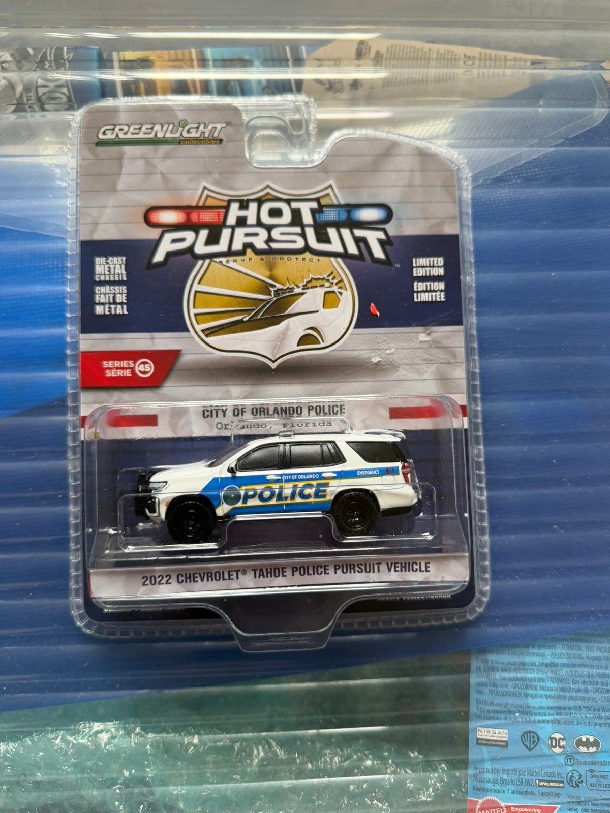Greenlight politie Chevrolet Tahoe, Ophalen of Verzenden, Zo goed als nieuw, Auto
