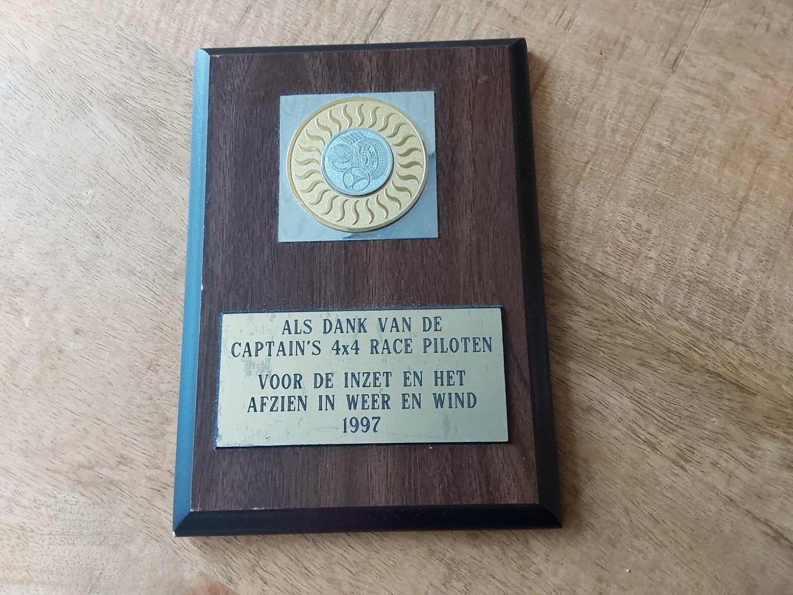 Herinnering troffee, Ophalen, Auto's