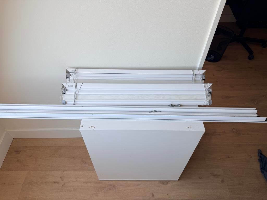 2 stuks VELUX raamverduistering / rolgordijn / plissé, Wit, Nieuw, Minder dan 100 cm, 50 tot 100 cm