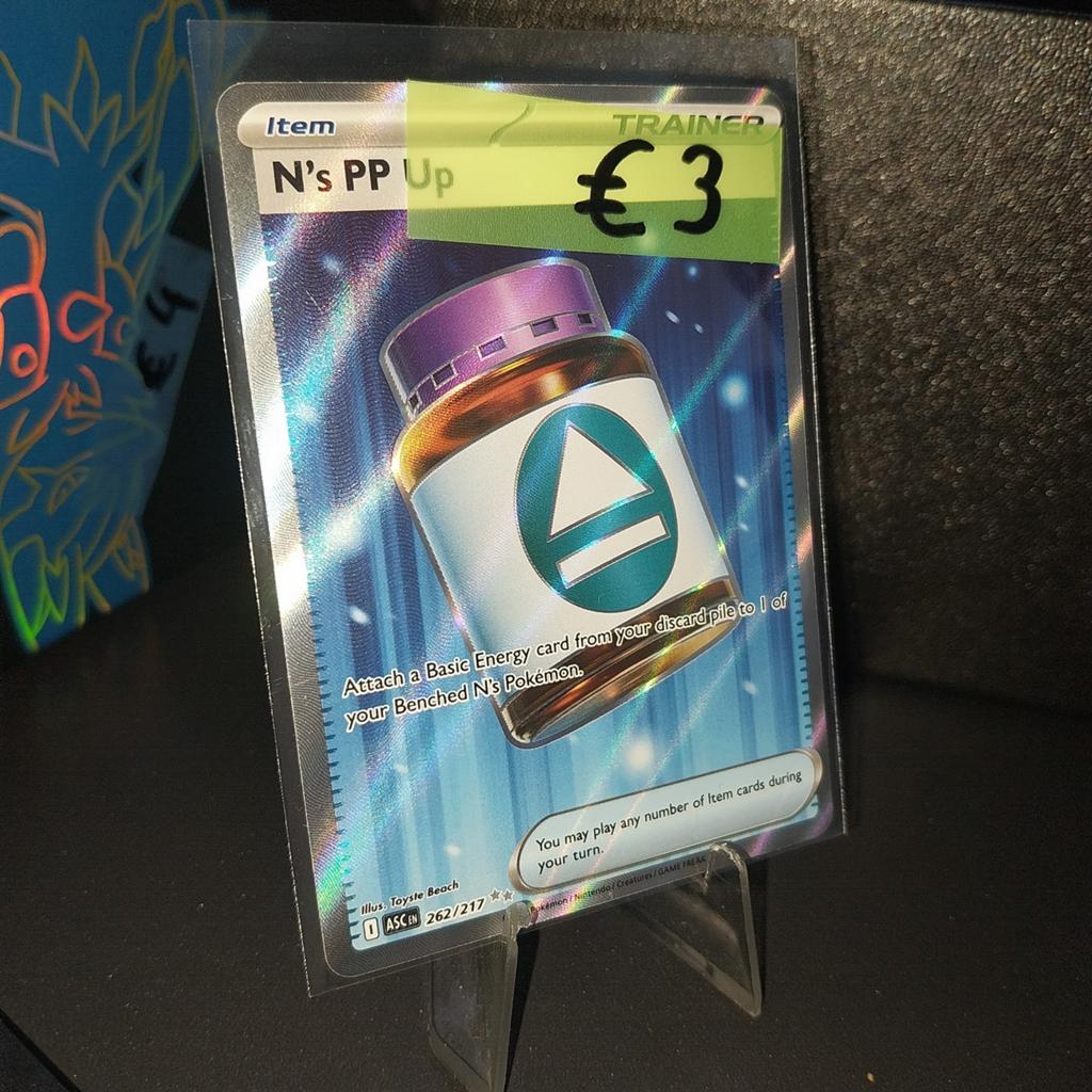 N's PP Up 262/217 Ascended Heroes Pokémon Kaart, Ophalen of Verzenden