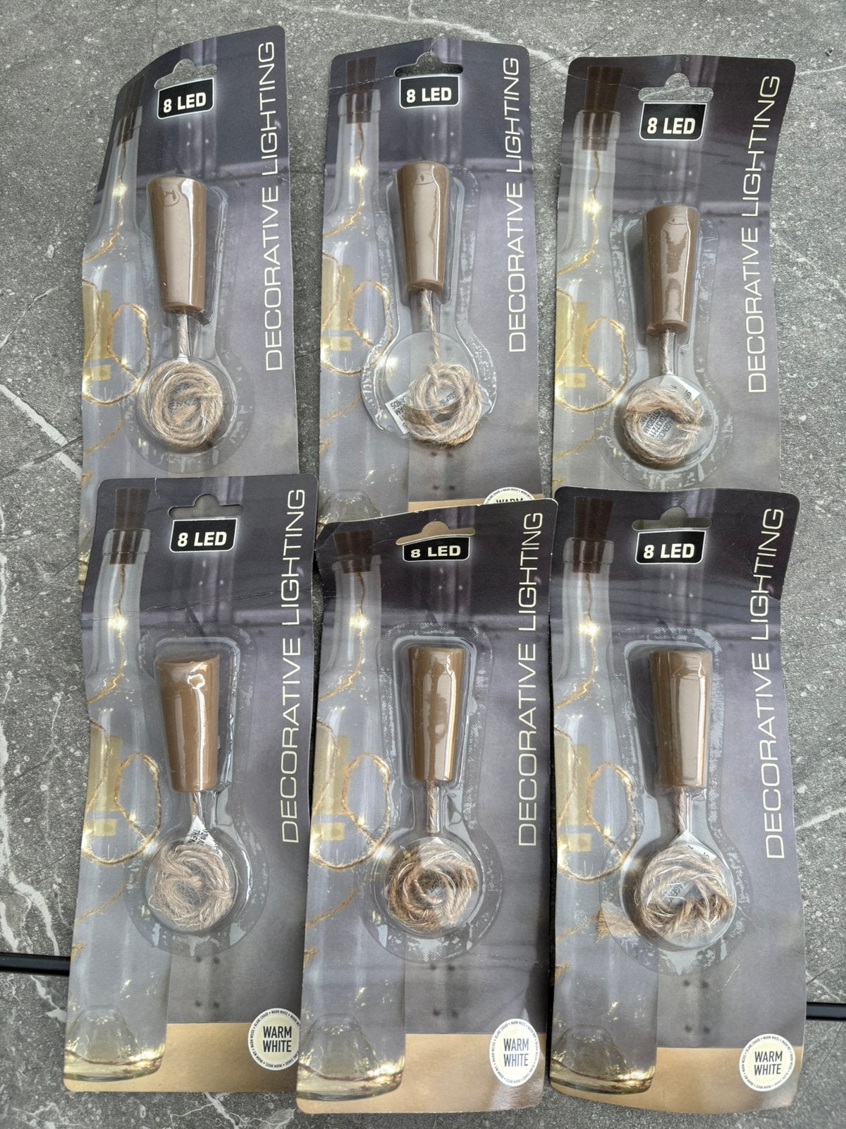 6x Flessen Lampjes, Ophalen of Verzenden, Nieuw, Overige fittingen, Led-lamp