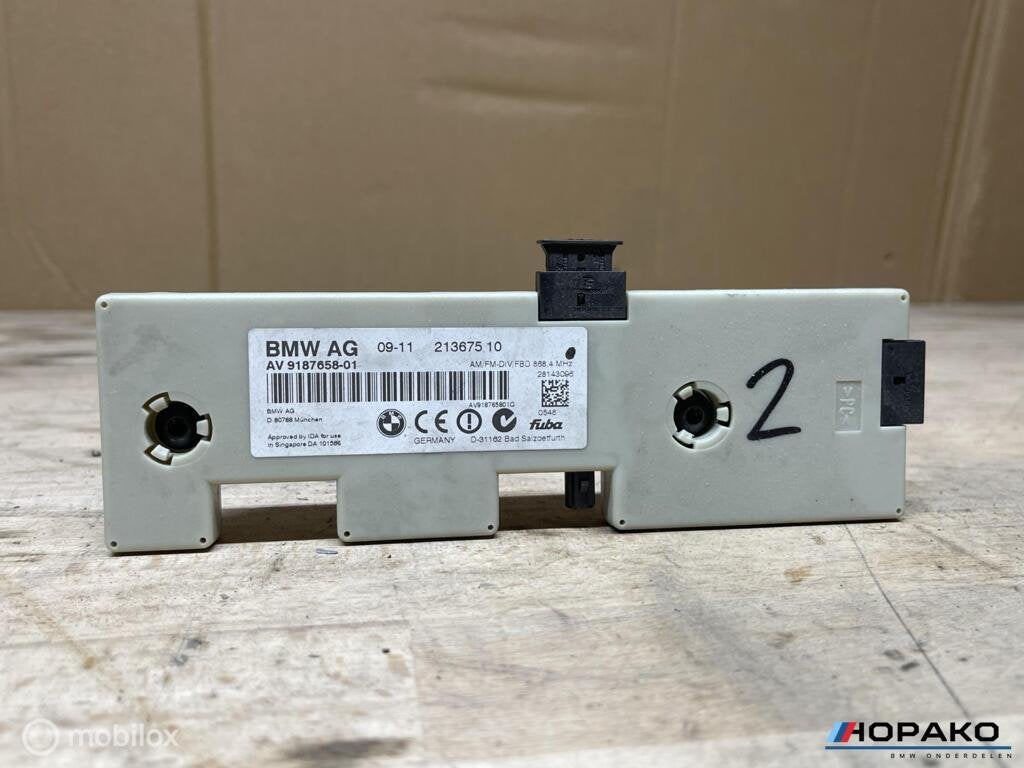 Antenne versterker BMW 1/3 serie E82 E90 E92 | 6520918765801, Gebruikt, Einsteinlaan 5 rijswijk, Bmw, Ophalen of Verzenden