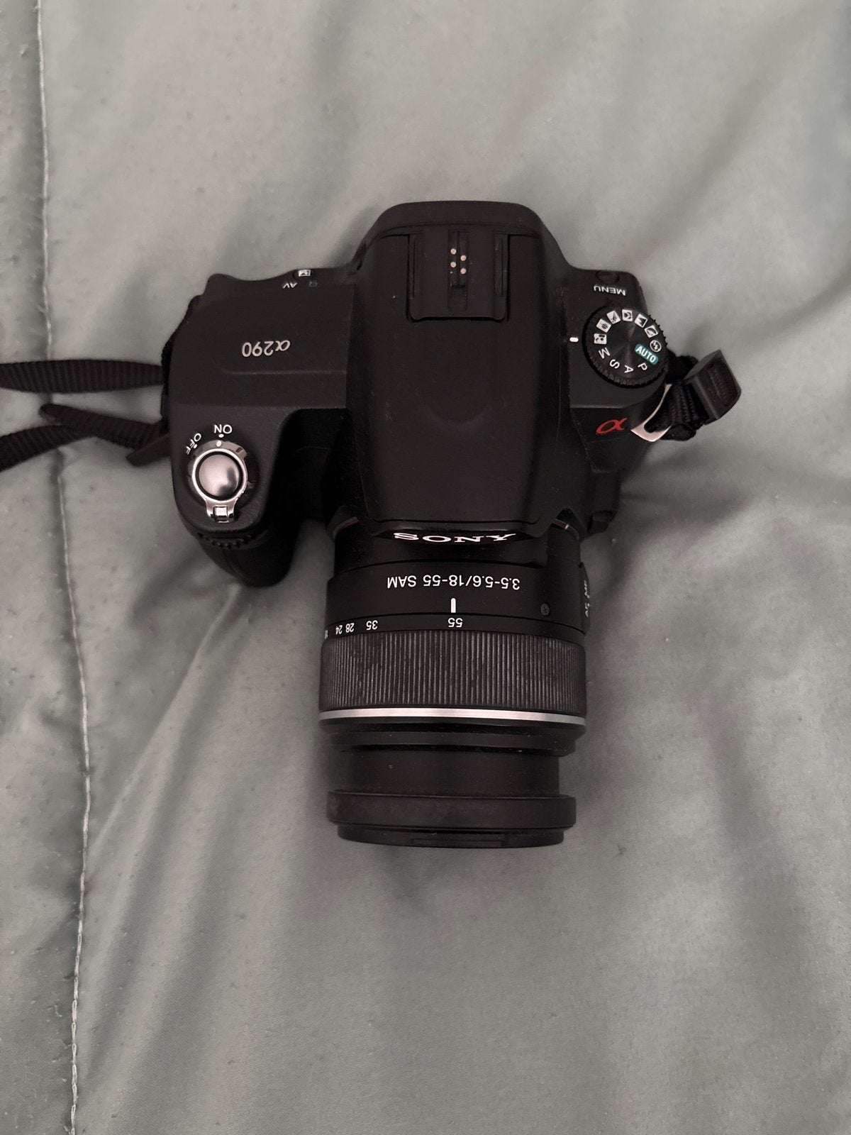Sony Alpha a290 spiegelreflexcamera met 18-55mm lens, Audio, Tv en Foto, Fotocamera's Digitaal, Gebruikt, Spiegelreflex, Ophalen of Verzenden