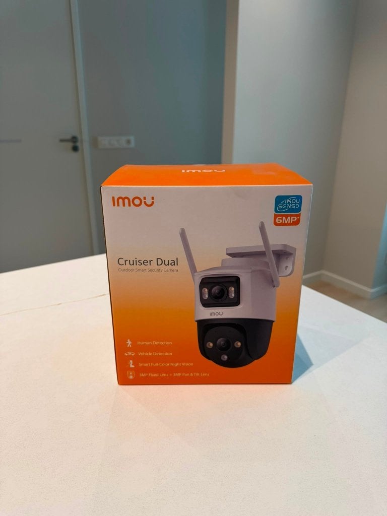 IMOU Cruiser Dual 6MP Beveiligingscamera - Nieuw + Garantie, Ophalen of Verzenden, Nieuw, Buitencamera