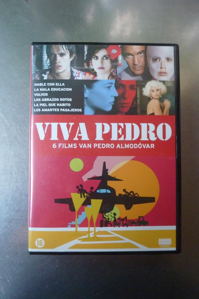 Viva Pedro 6 films van Pedro Almodóvar, Gebruikt, Vanaf 16 jaar, Overige gebieden, Boxset