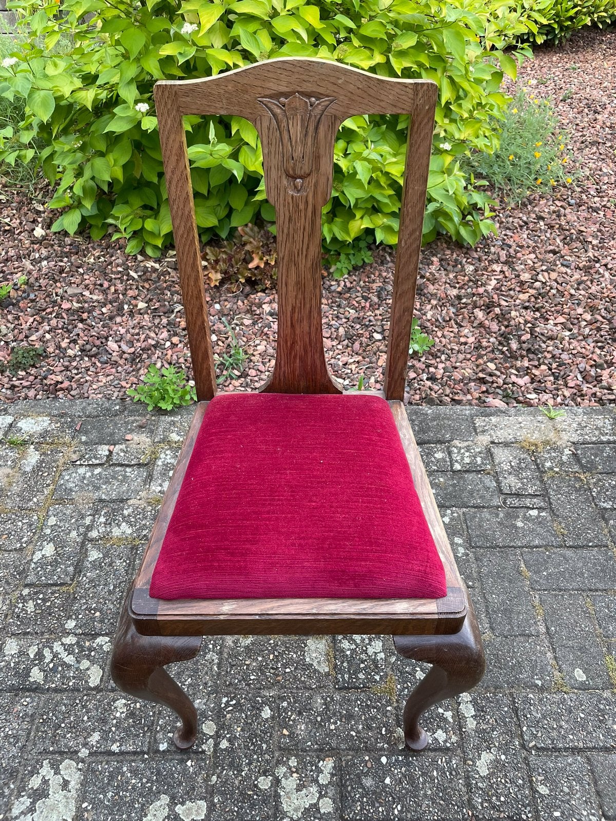Vintage stoel, Ophalen