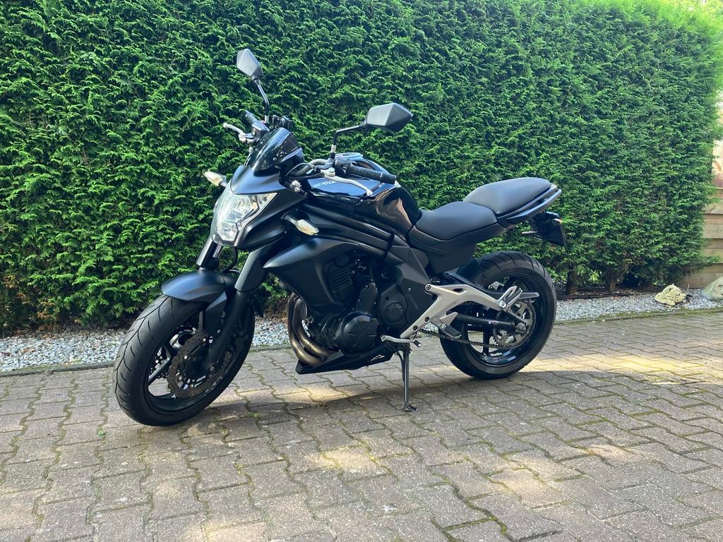 Kawasaki ER6N (A2) - 2013 - Sc-Project uitlaat, Sportuitlaat, Gebruikt, Particulier, Minimaal motorrijbewijs A2