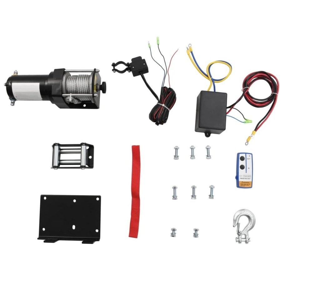 NIEUW | Elektrische lier 12V 1360 KG afstandsbediening! GRTS, Verzenden, Nieuw, Elektrisch