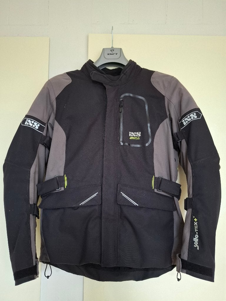 Motorjas / motorjack IXS heren maat XL - grijs/zwart, Motoren, Kleding | Motorkleding, Jas | textiel, Heren, Ophalen of Verzenden