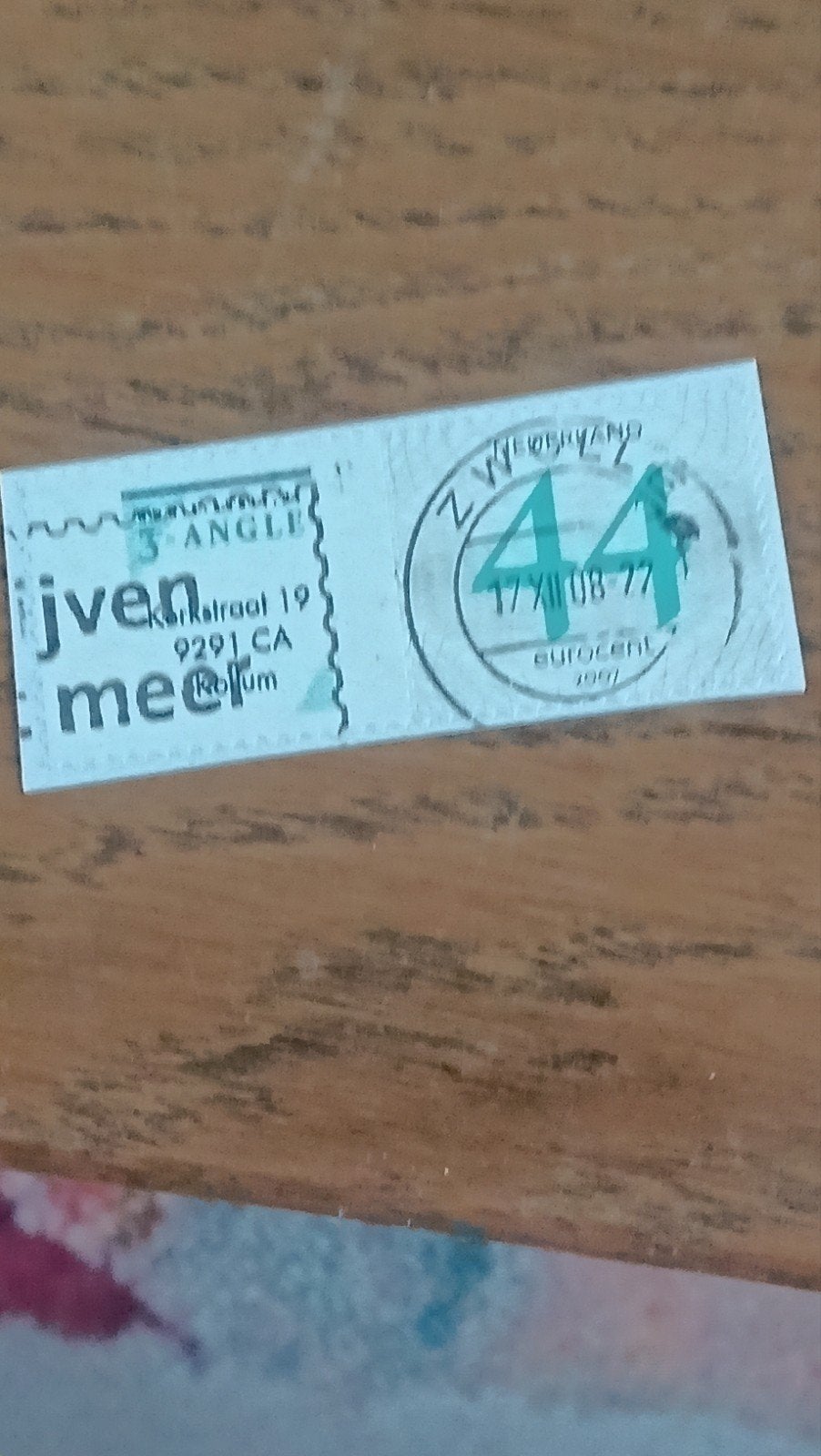 Gestempelde Persoonlijke Postzegel Nederland 1997, Postzegels en Munten, Postzegels | Nederland, Ophalen of Verzenden, Na 1940