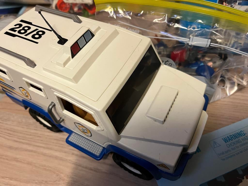 Playmobil 9371 Geldtransportwagen - Geld ontbreekt, Ophalen, Gebruikt, Complete set