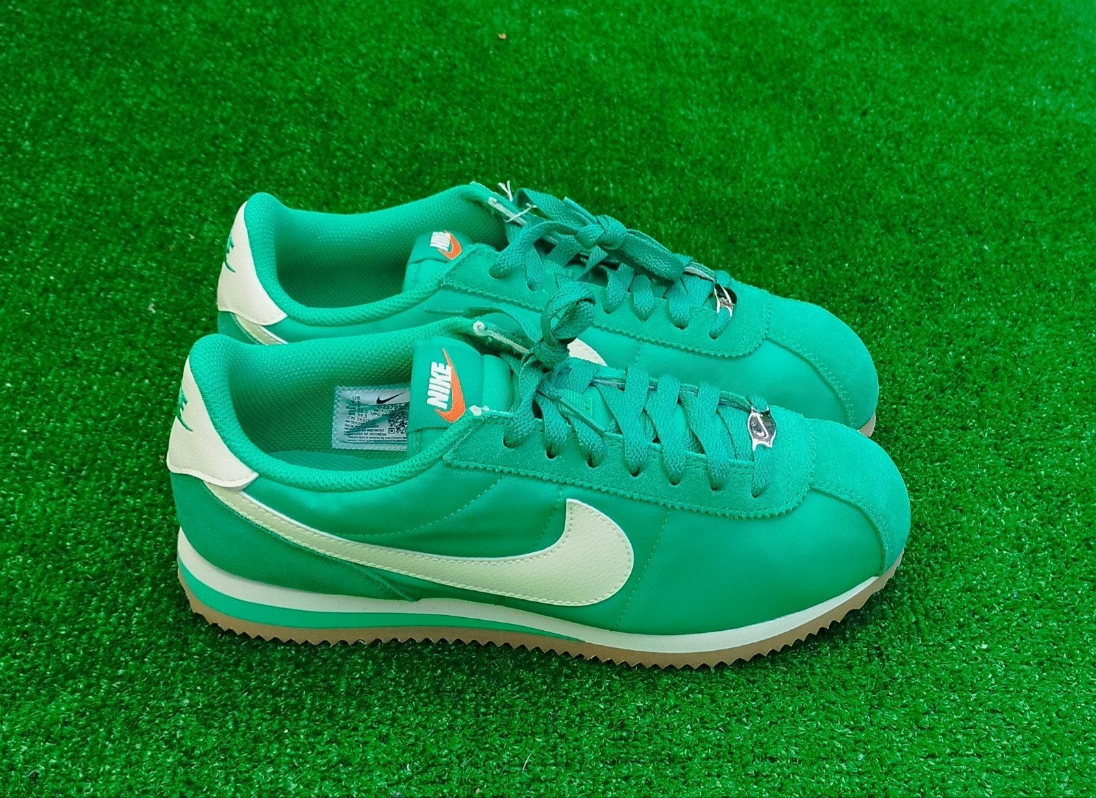 Nike Cortez Sneakers Groen - Maat 41, Nike Jordan, Nieuw, Ophalen of Verzenden, Sneakers of Gympen