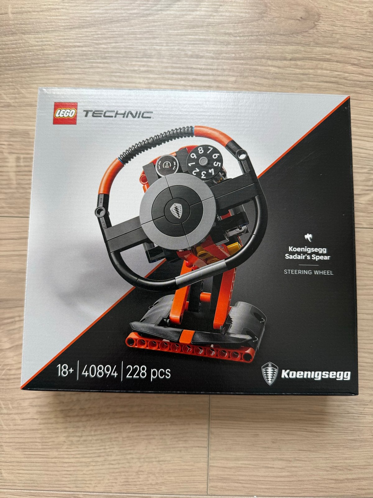 LEGO Technic Koenigsegg Sadair's Spear Stuurwiel, Ophalen of Verzenden, Nieuw, Overige merken