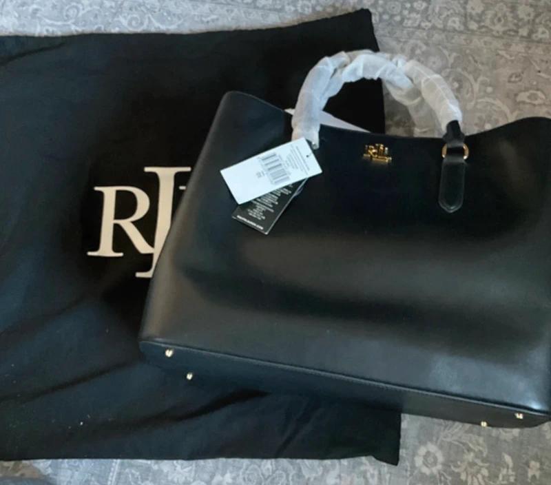 Ralph lauren handtas, Ophalen of Verzenden, Nieuw, Zwart, Handtas
