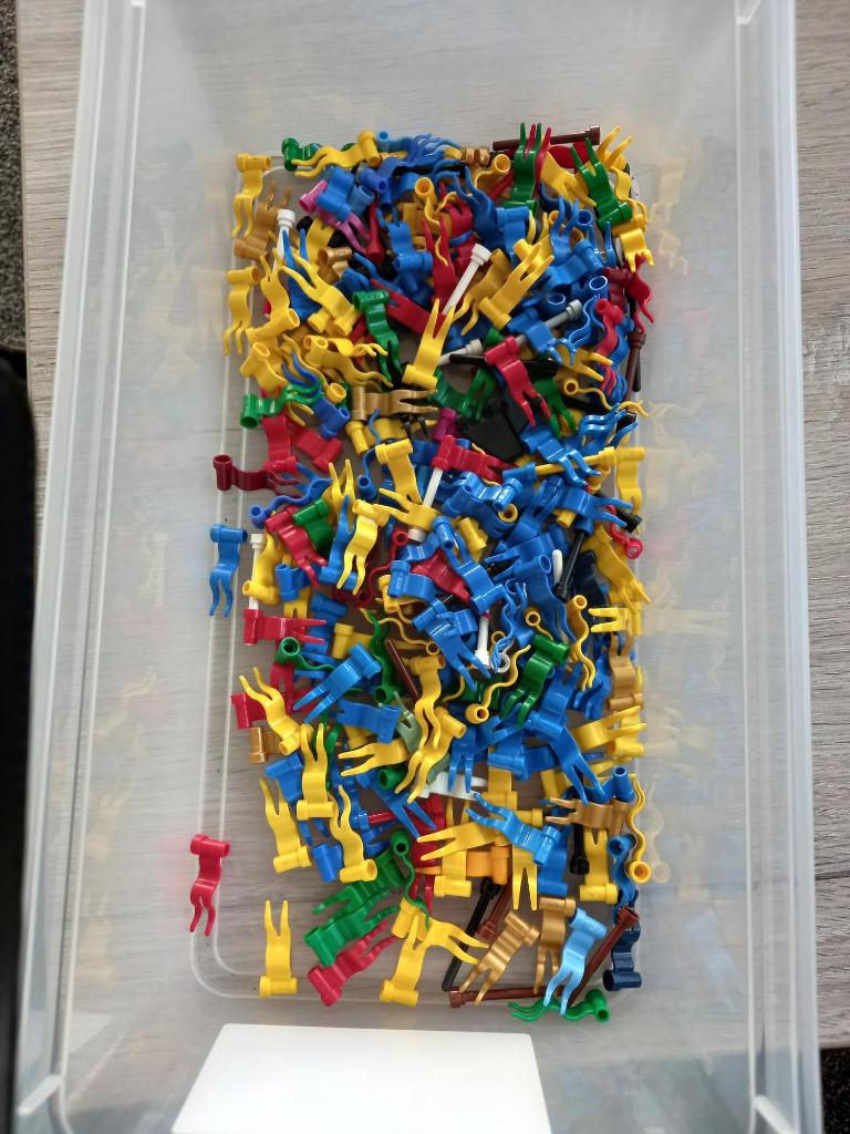 Partij Lego vlaggen, Gebruikt, Lego, Accessoire, Ophalen of Verzenden
