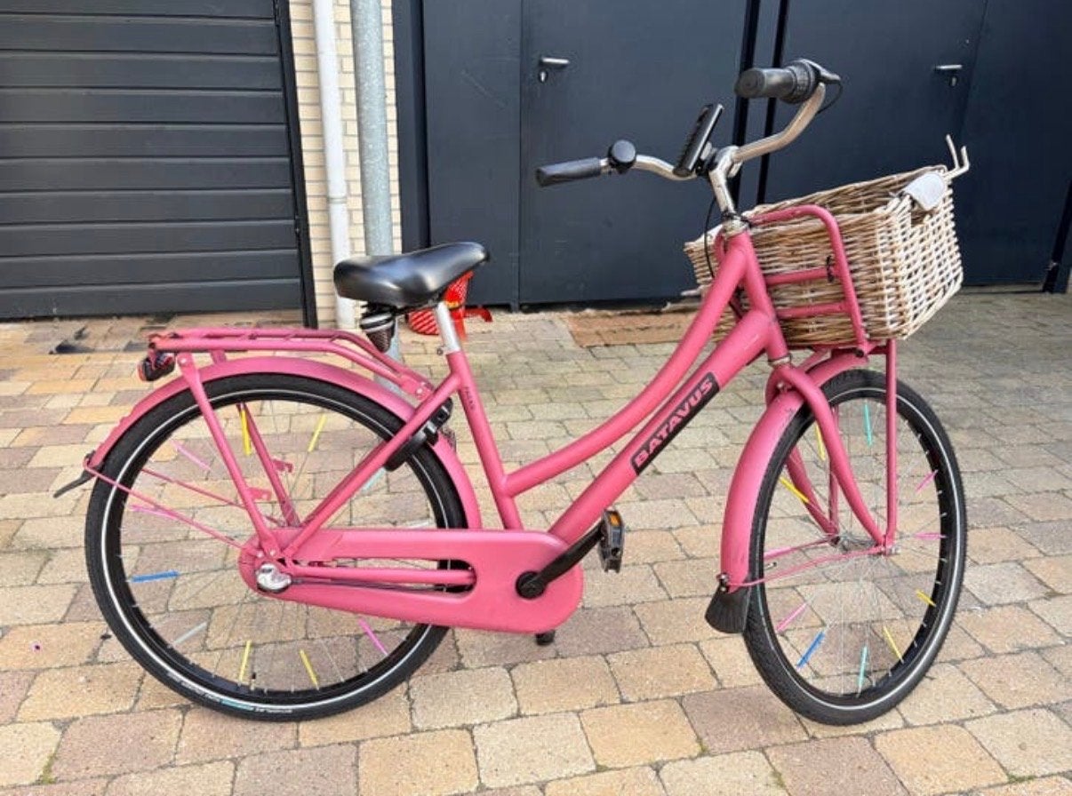 Fiets met mandje, 56 cm of meer, Ophalen of Verzenden, Gebruikt, Batavus