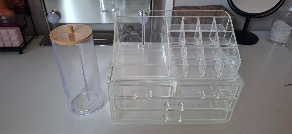 Make-up organizers en wattenhouder, Ophalen, Overige kleuren, Gehele gezicht, Zo goed als nieuw